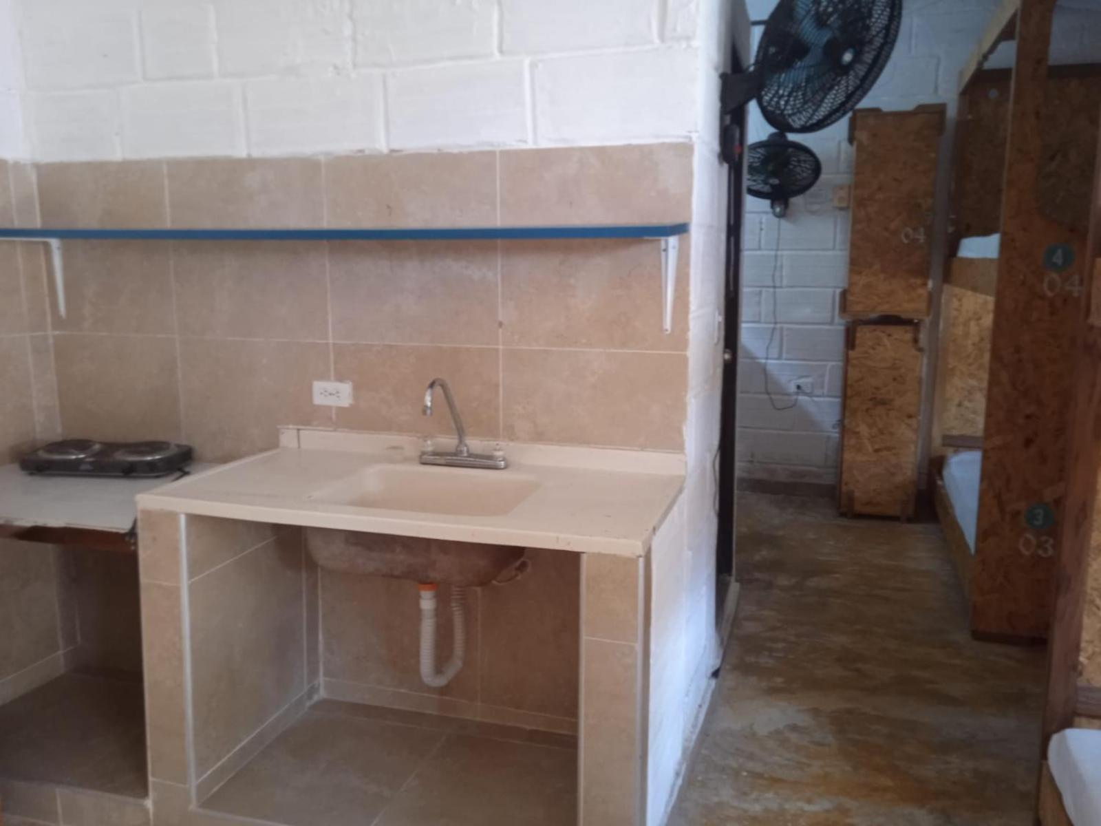 Single Bed 6-Bed Dormitory Room